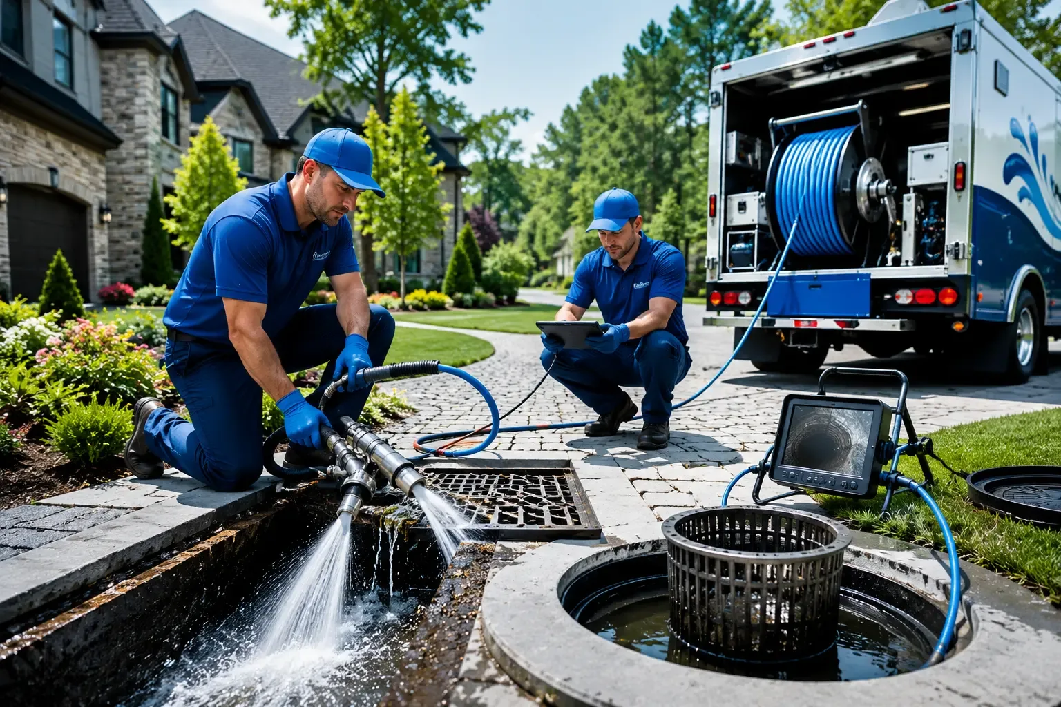 Local outdoor drain cleaning professionals in North Chili, NY